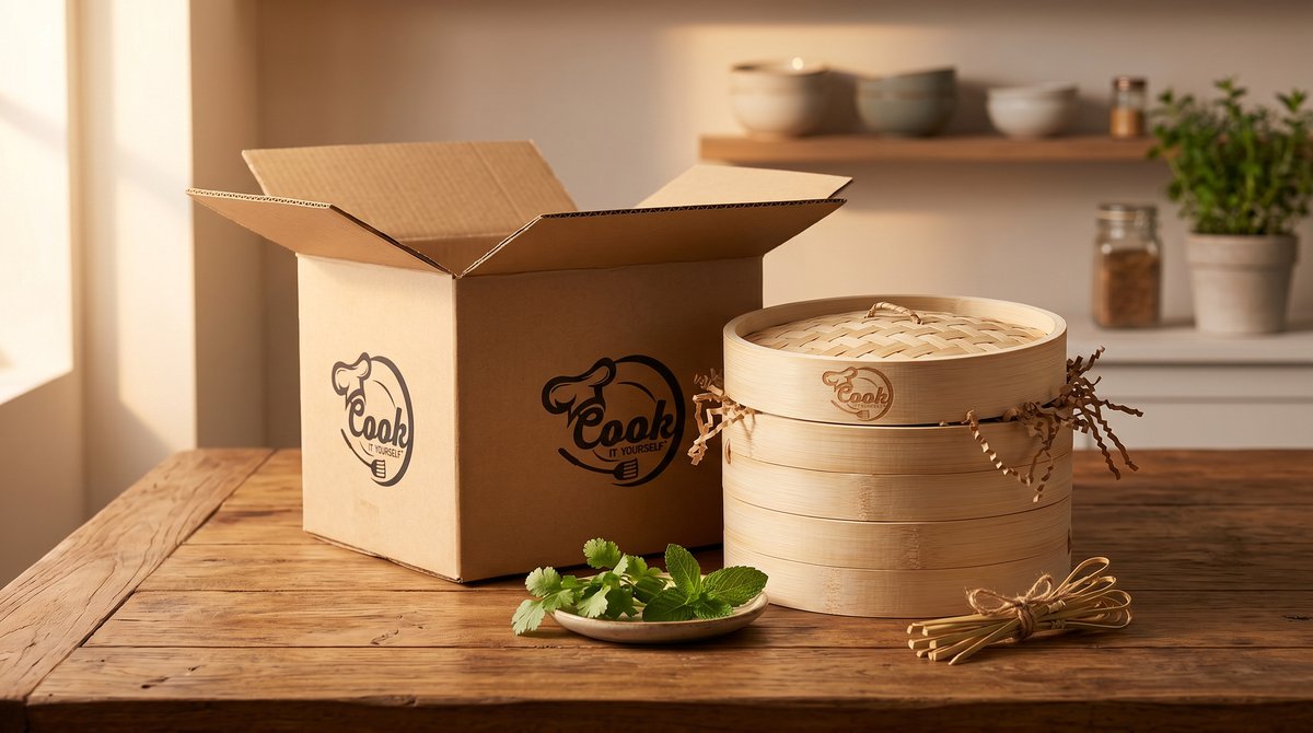 Bamboe stoommand als cadeau